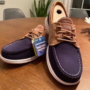 Skechers Womens Go Walk Lite Boat Shoes Size 7.5